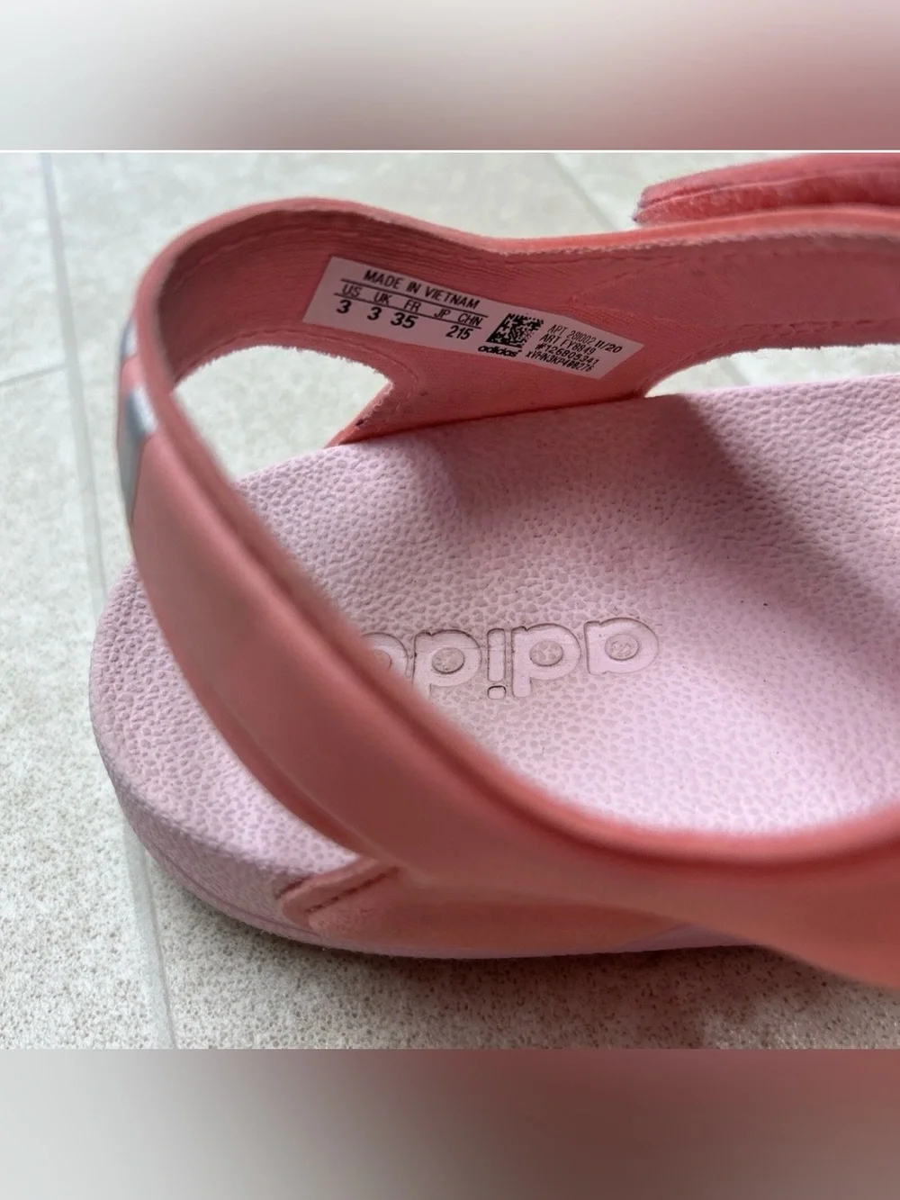 adidas girls pink